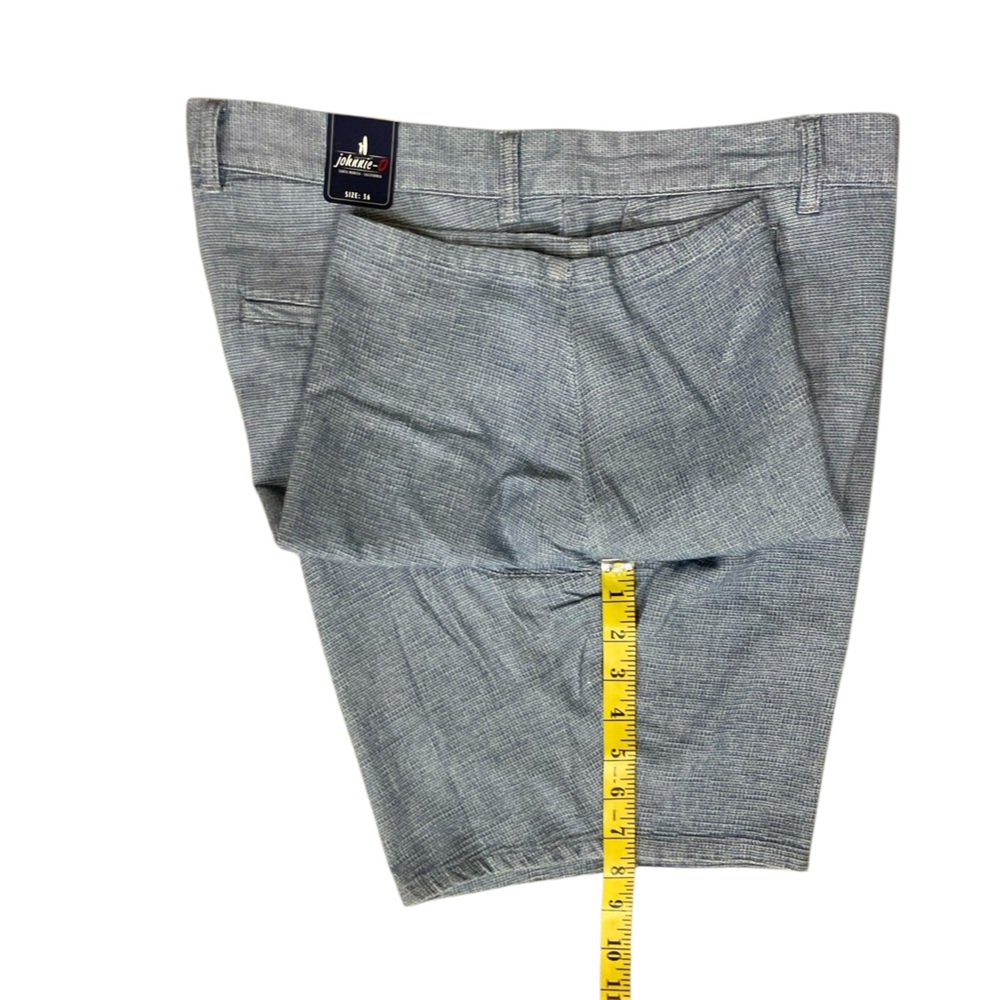 NWT johnnie-O Indigo Golf Shorts with Subtle Texture - Picture 5 of 11